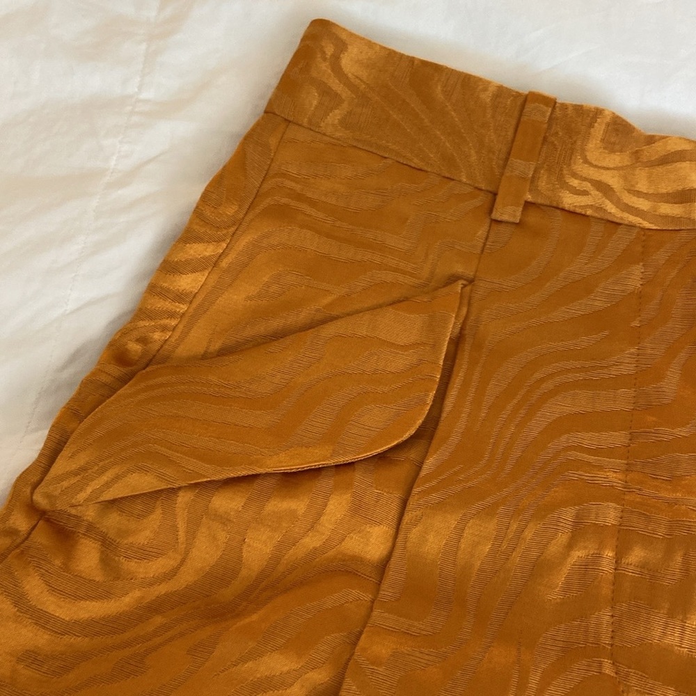 Sandro Orsino Wide Jacquard Shorts Size 1/36 - Picture 6 of 13